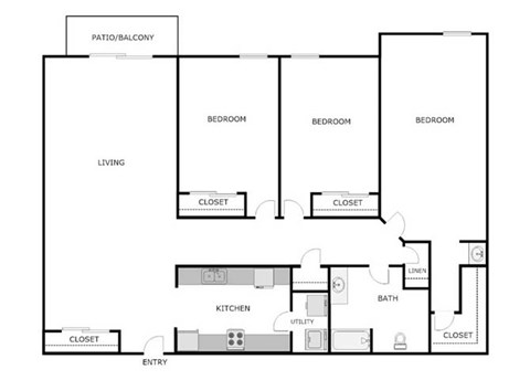 1215 Jackson St 3 Beds Apartment for Rent - Photo Gallery 23