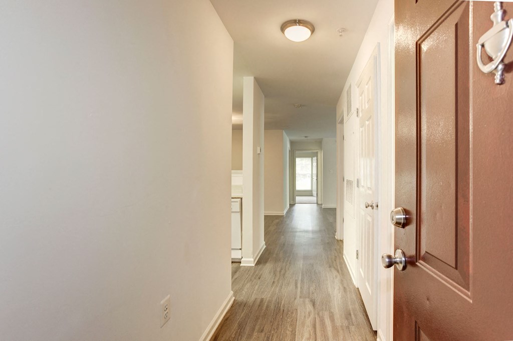 Luxurious Hallway at County Center Crossing, Woodbridge, Virginia