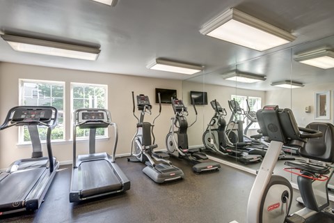 Modern Fitness Center at Sanger Place, Lorton