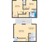 B3 Floor Plan B3 Floor Plan at The Fields of Alexandria, Alexandria, VA