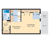 A3 Floor Plan A3 Floor Plan at The Fields of Alexandria, Alexandria