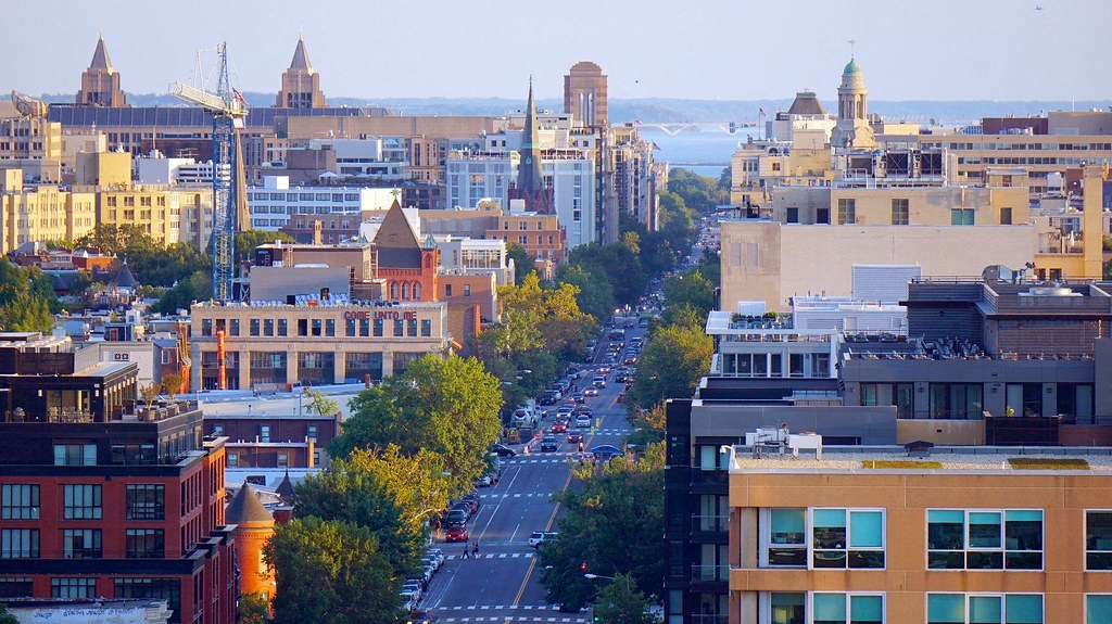 Aerial Exterior View at Fairmont  Apartments, Washington