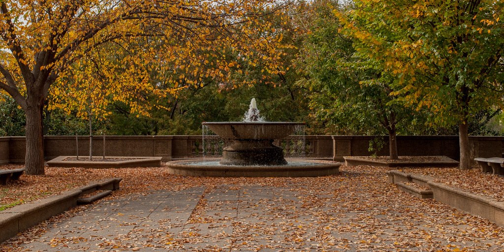 Meridian Hill fountain at Fairmont  Apartments, Washington, 20009