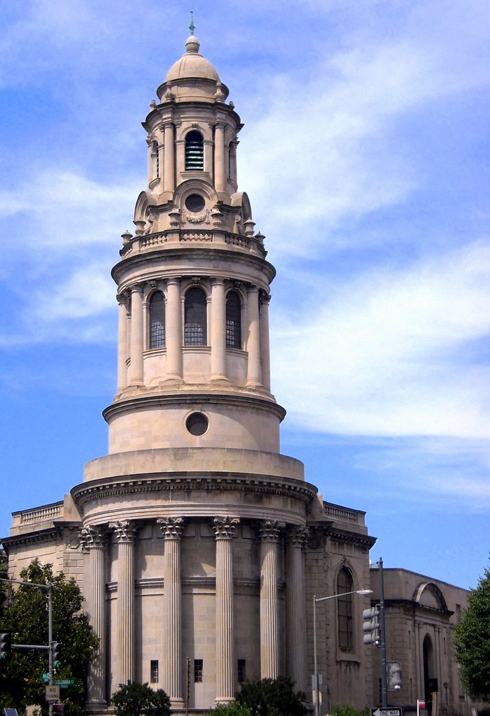 baptist steeple at Fairmont  Apartments, Washington