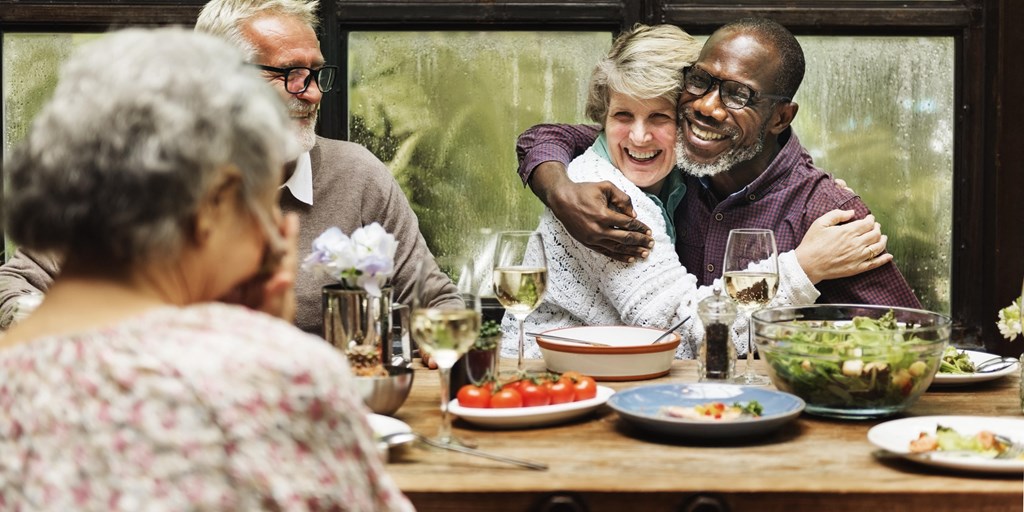 cafe-diverse-casual-friendship-relaxation-group at Fairmont  Apartments, Washington