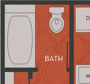 2 Bed 2 Bath