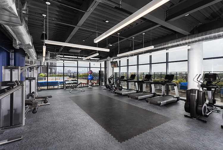 Skyline Fitness at Residences at Addison Clark Apartments, Illinois