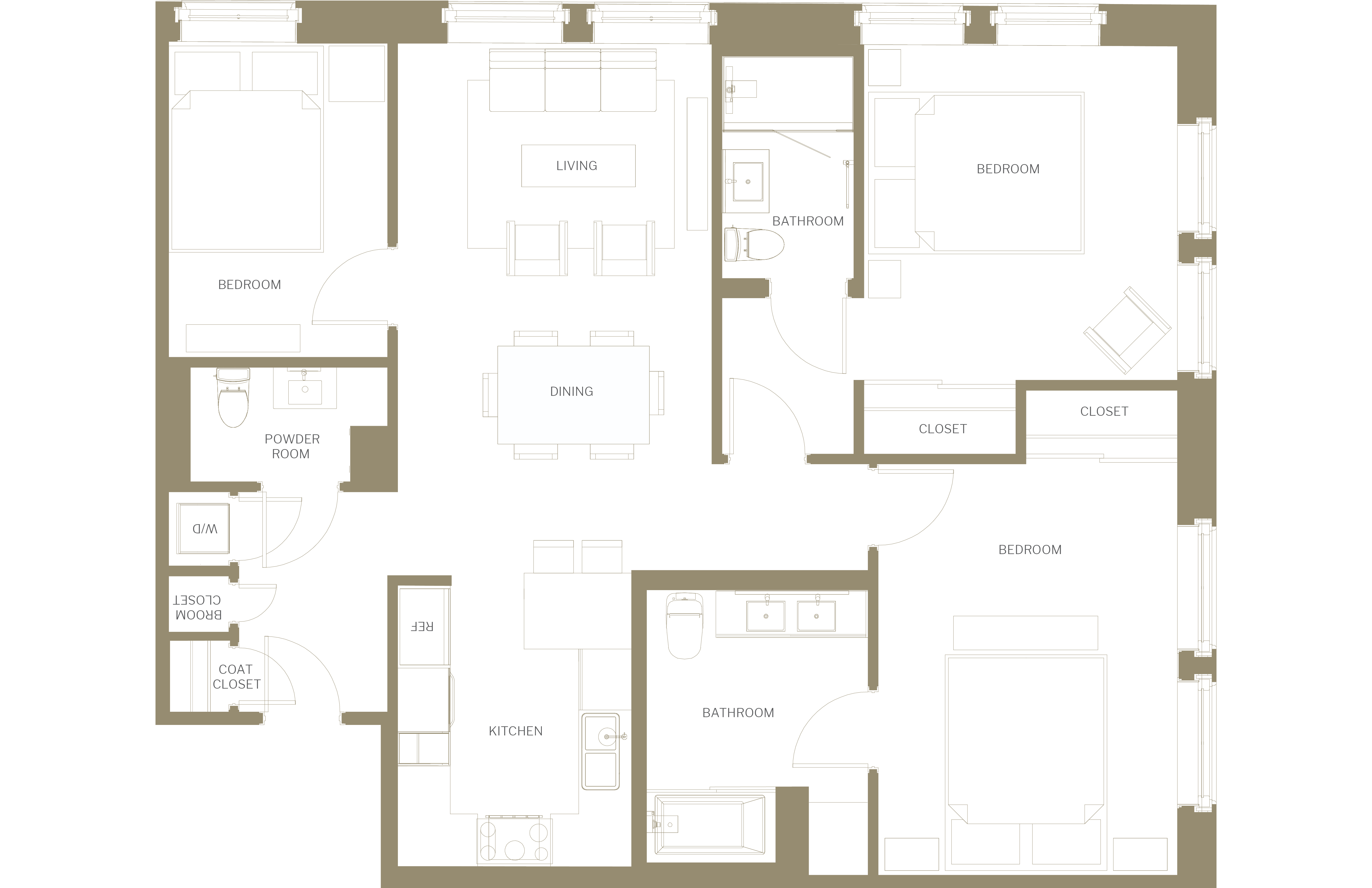 Three Bedroom A