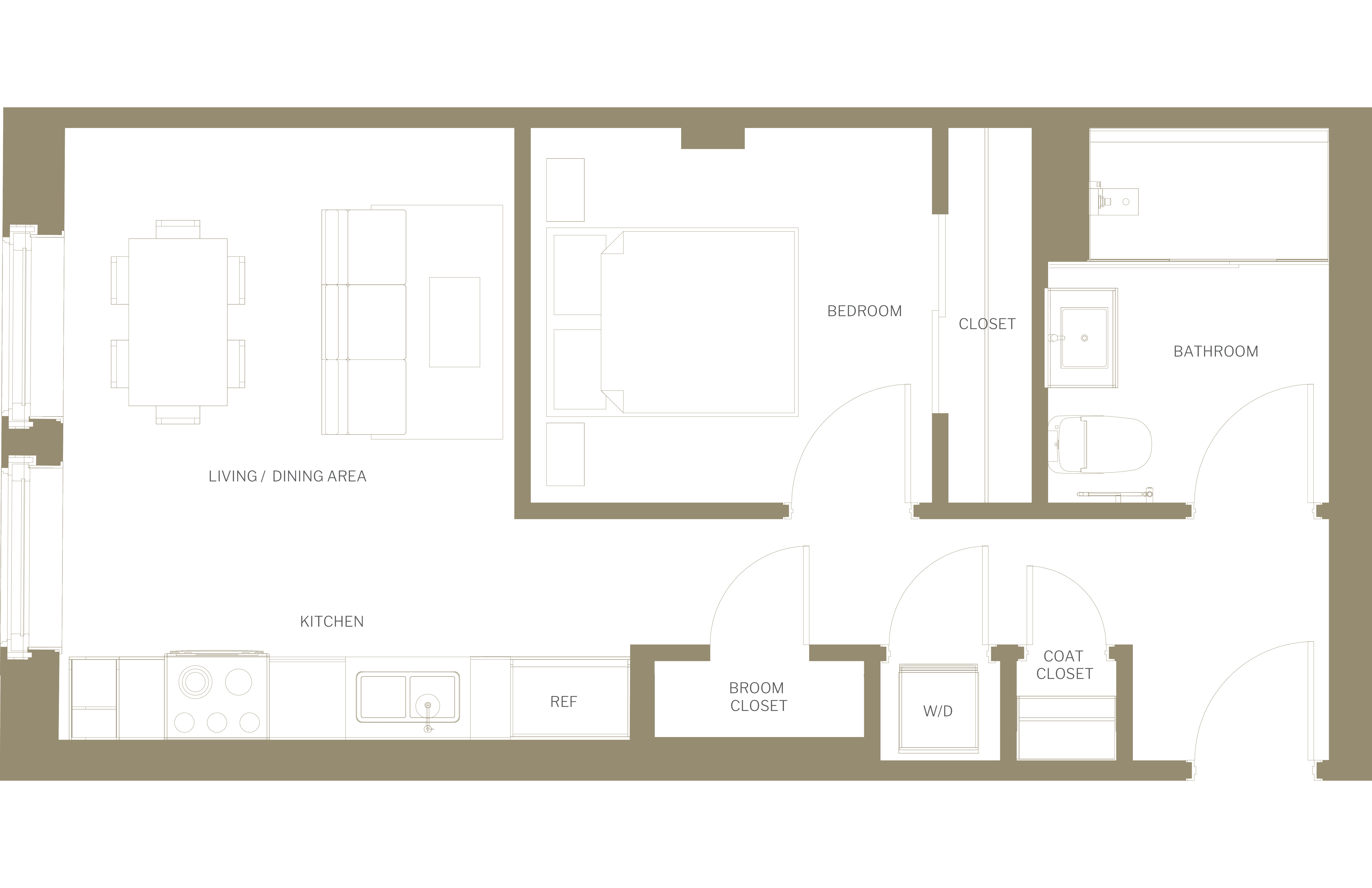One Bedroom A