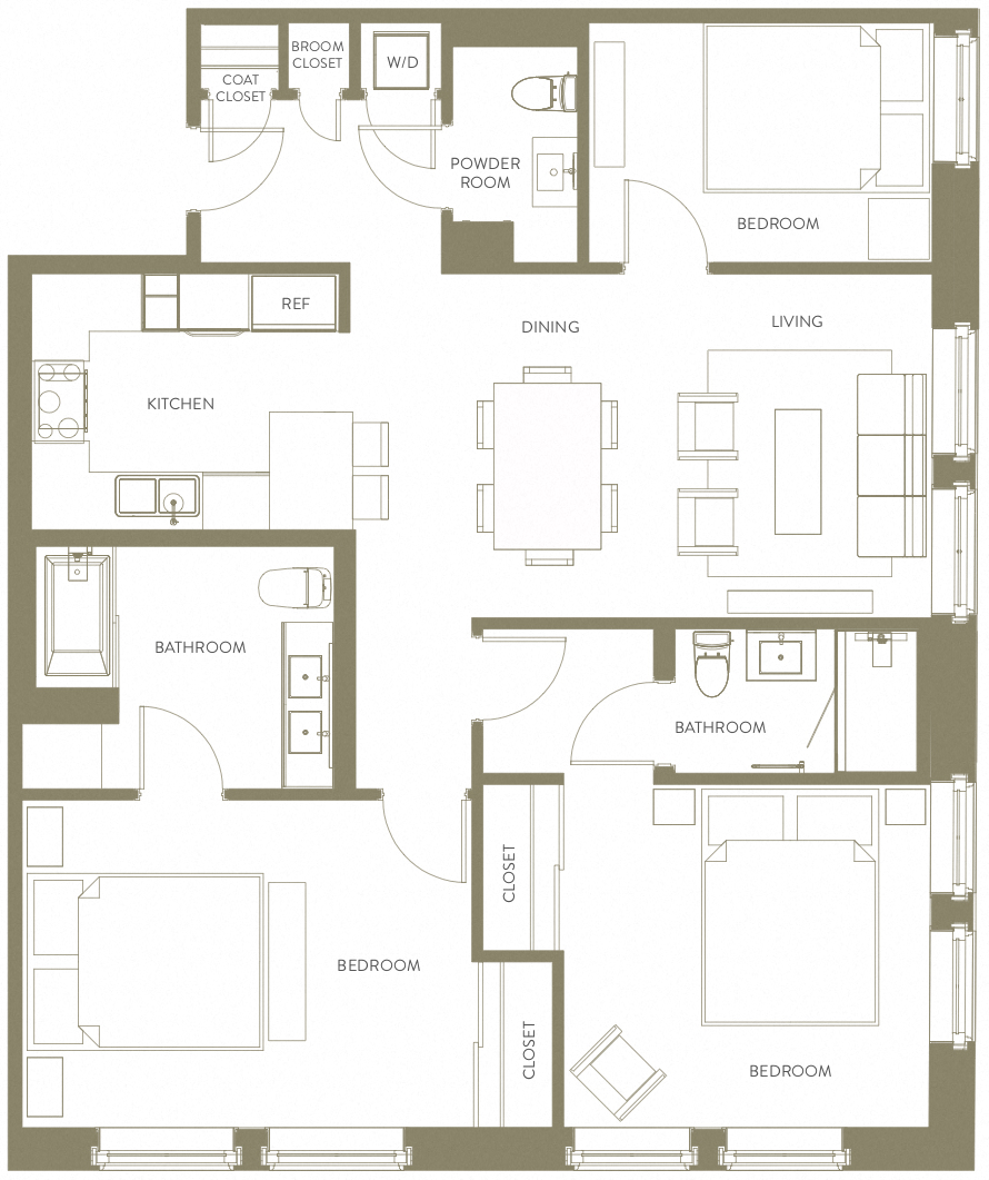 Three Bedroom A