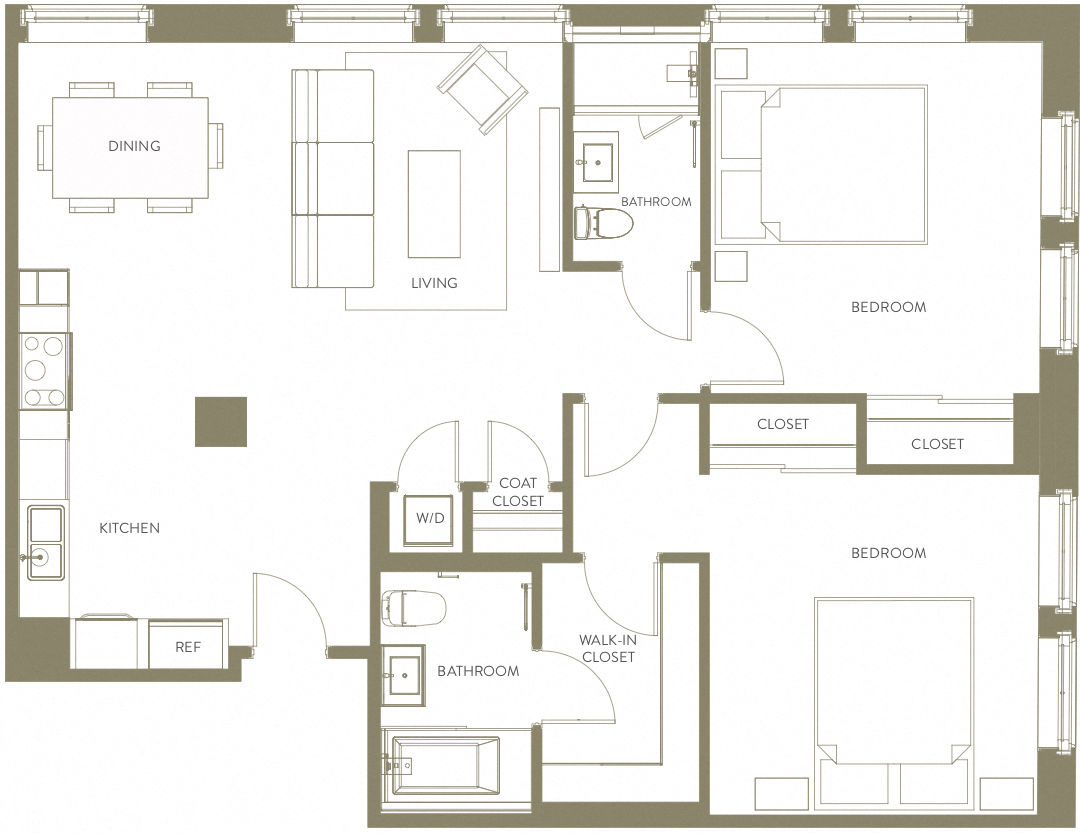Two Bedroom C
