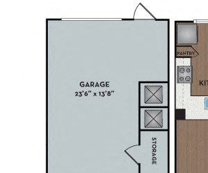 Spyglass I The Links Rea Farms - Charlotte, NC - Spyglass I townhome floor plan