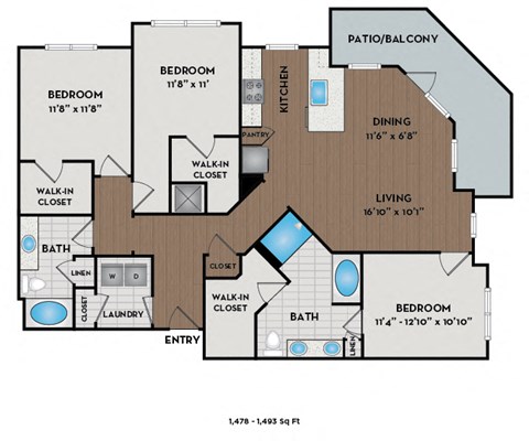 7420 N Rea Park Ln 1-3 Beds Apartment for Rent - Photo Gallery 35