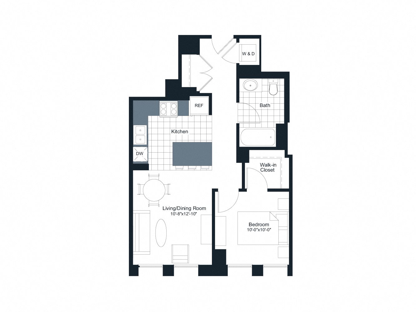 Floor Plans Of Echelon Chicago In Chicago Il