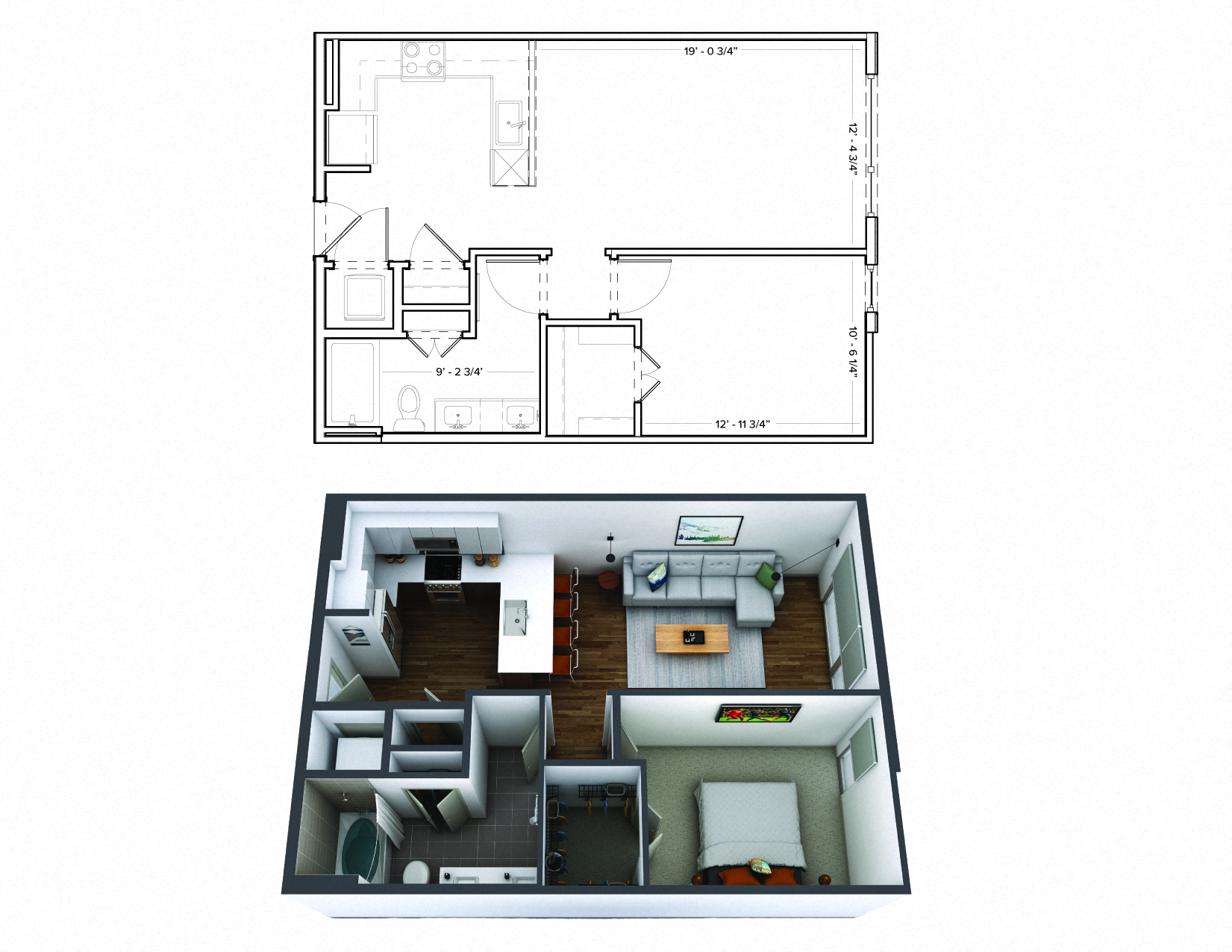 1880 Little Raven 1 Bedroom A2