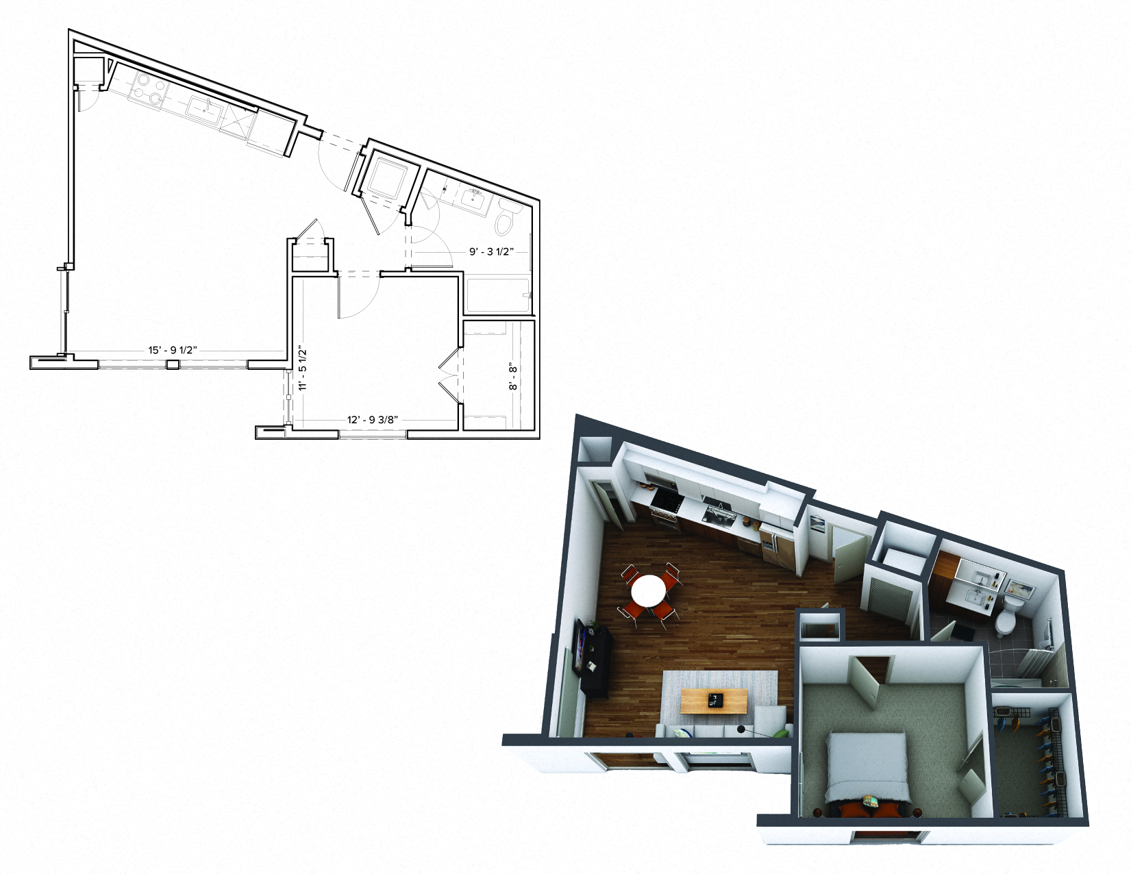 1880 Little Raven 1 Bedroom A3