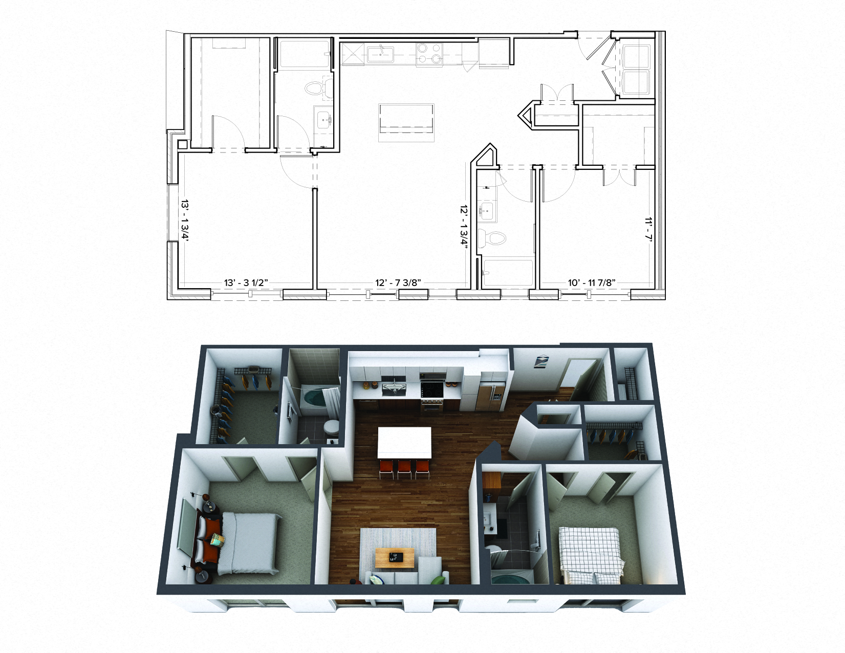 1880 Little Raven 2 Bedroom C3