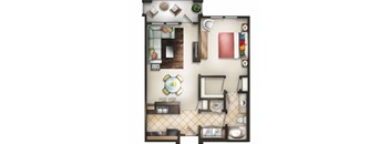 Artisan Floor Plan at Tapestry Park, Chesapeake, VA, 23320