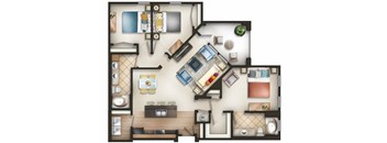 Mosaic Floor Plan at Tapestry Park, Chesapeake