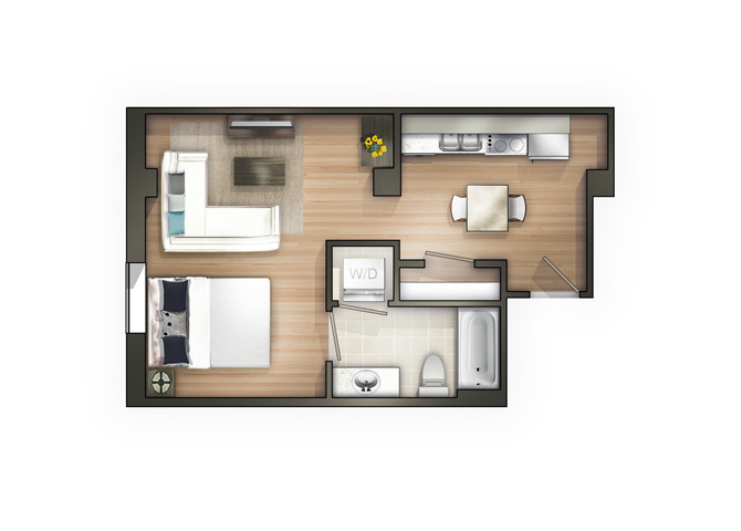 THE BEAUX ARTS Floor Plan 4