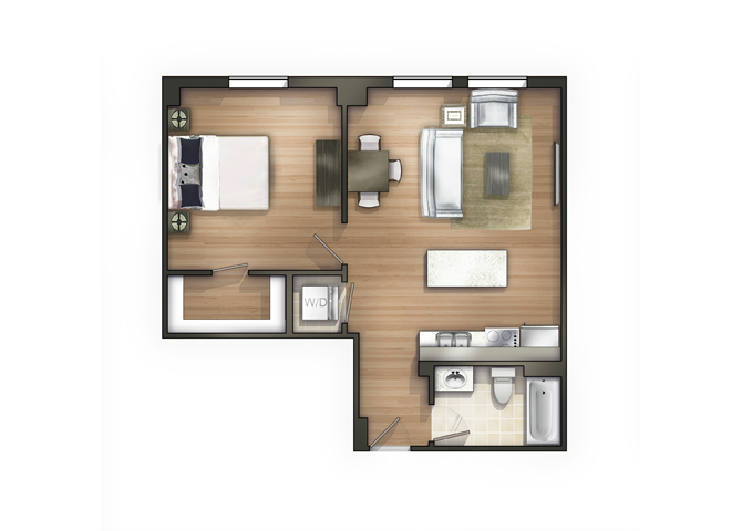 THE GAMBREL Floor Plan 9