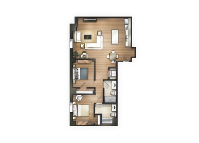 THE HAMPTON Floor Plan 18