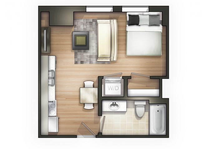 THE MODERNE Floor Plan 2