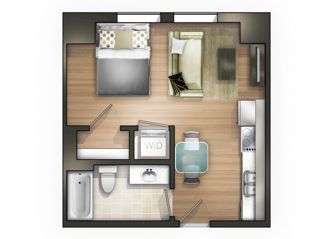 THE NOUVEAU Floor Plan 3