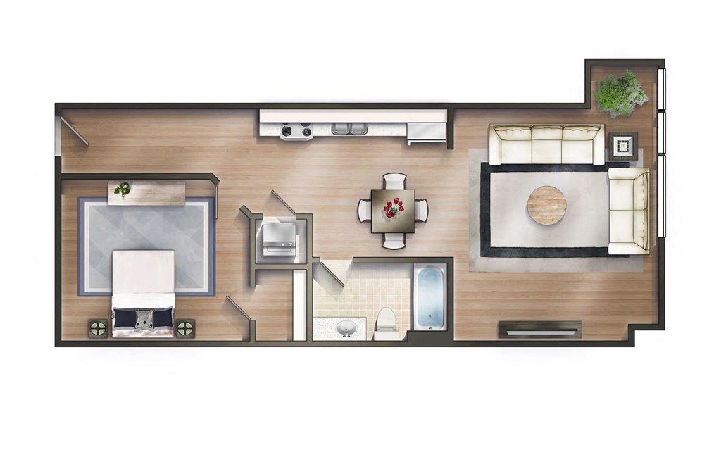 721 Broad Street, Suite 305 Studio-2 Beds Apartment for Rent - Photo Gallery 38