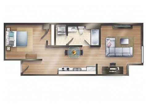 721 Broad Street, Suite 305 Studio-2 Beds Apartment for Rent - Photo Gallery 15