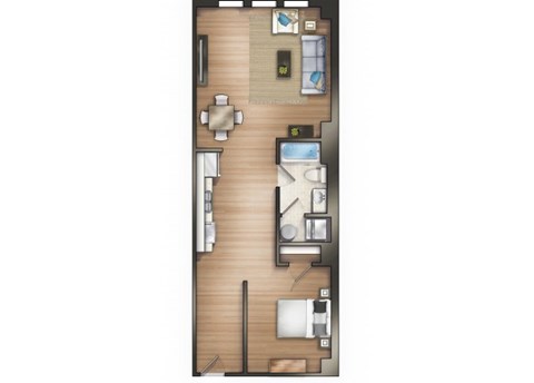 721 Broad Street, Suite 305 Studio-2 Beds Apartment for Rent - Photo Gallery 18