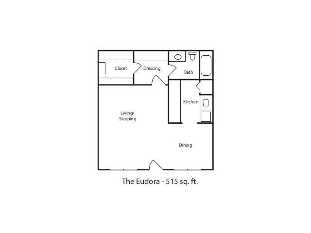 THE EUDORA Floor Plan 1