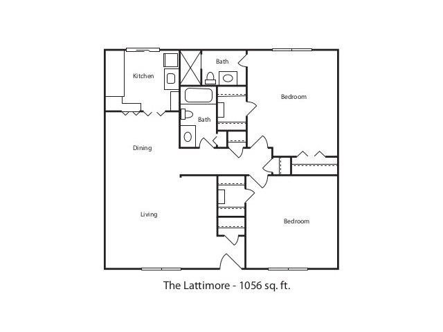 THE LATTIMORE Floor Plan 6