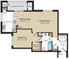 Ballantrae Floorplan Ballantrae Floorplan at The Marque Apartments, Gainesville, 20155
