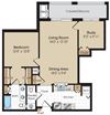 Derby Floorplan Derby Floorplan at The Marque Apartments, Virginia, 20155