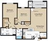 La Marchand V Floorplan La Marchand V Floorplan at The Marque Apartments, Gainesville, Virginia