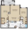 Marseille III Floorplan Marseille III Floorplan at The Marque Apartments, Gainesville, Virginia