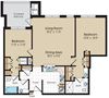 Monique Floorplan Monique Floorplan at The Marque Apartments, Gainesville