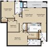 Versailles Floorplan Versailles Floorplan at The Marque Apartments, Gainesville, VA