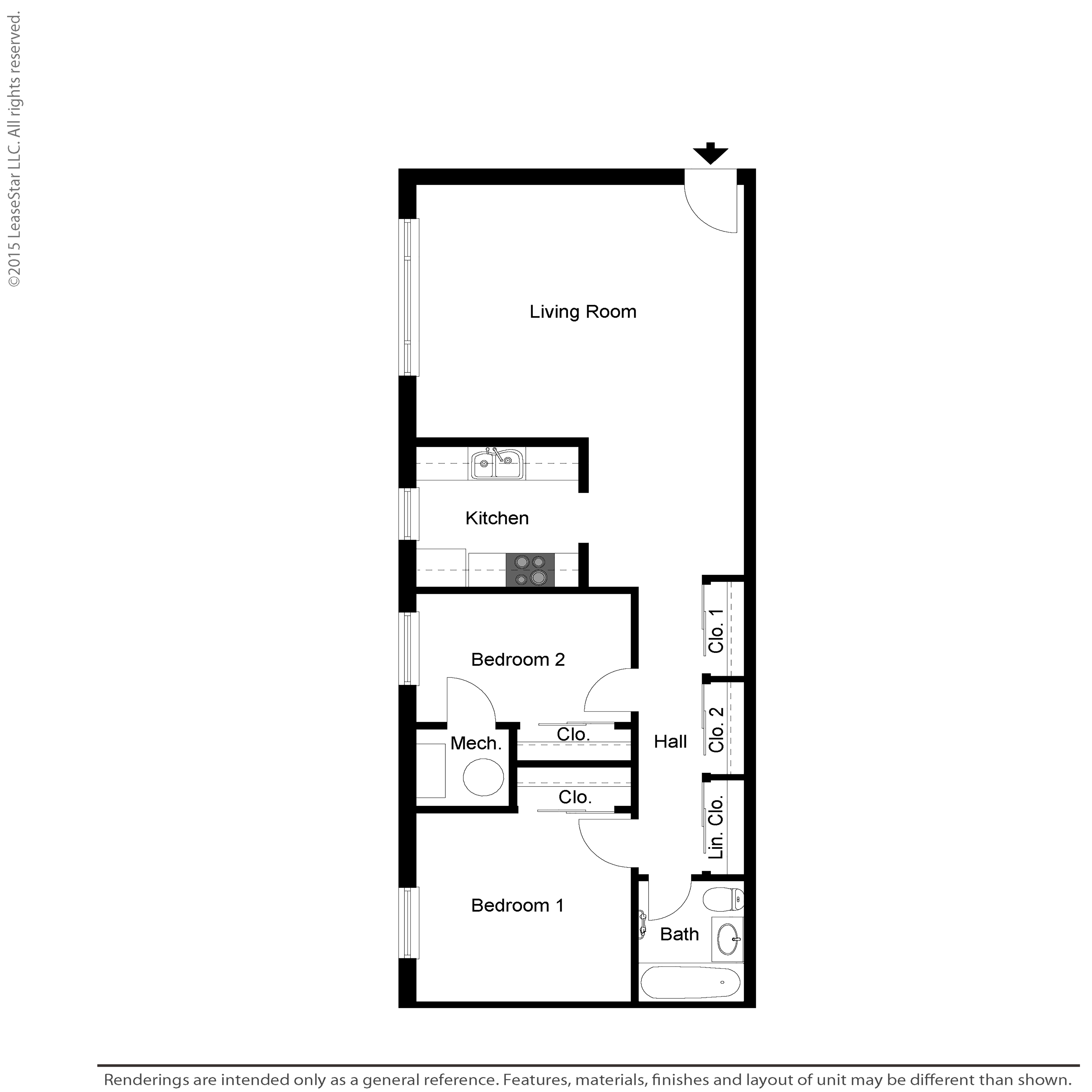 2 Bedroom