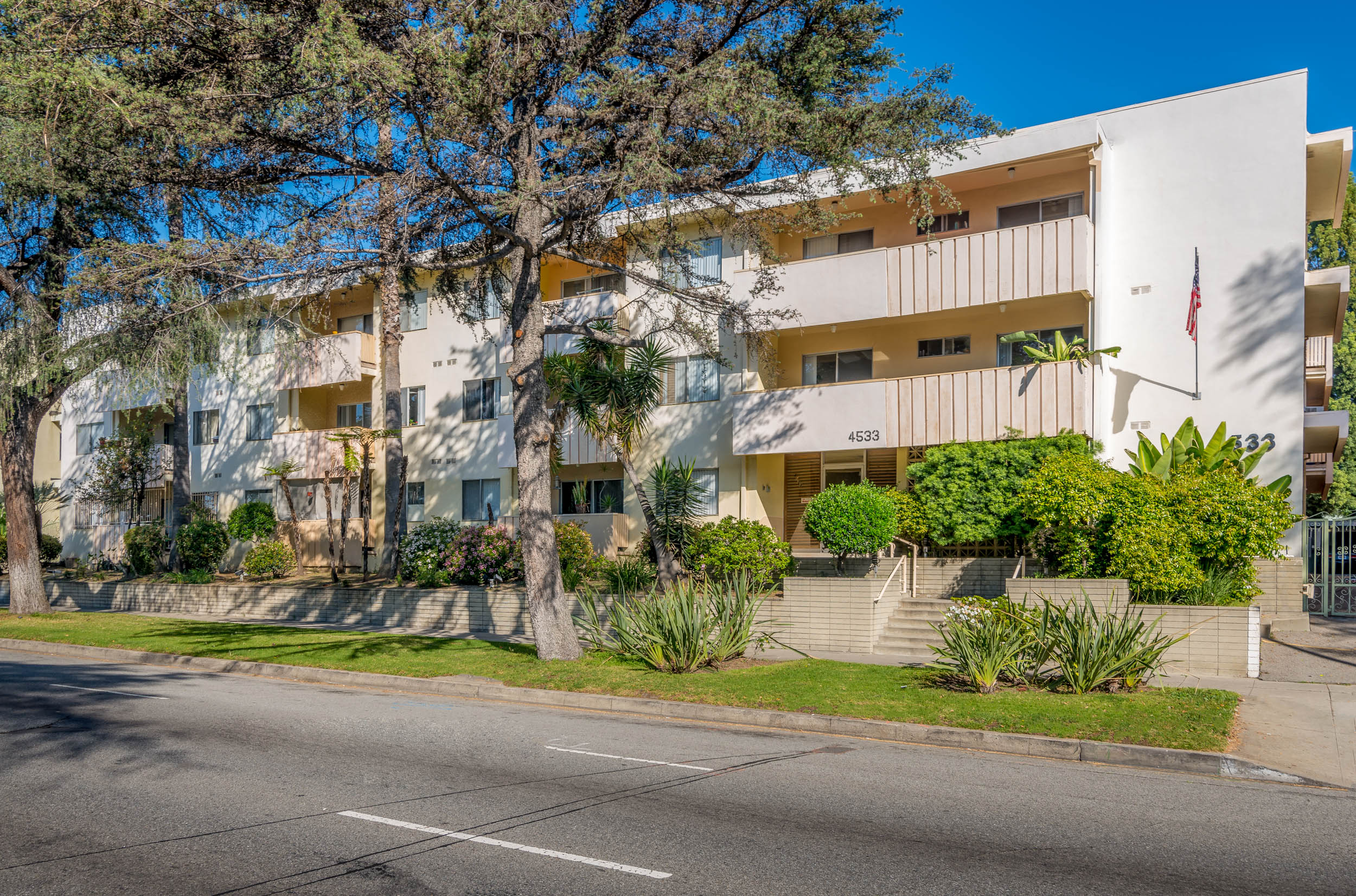 Street view of building