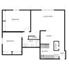 Two Bed 1 Bath B