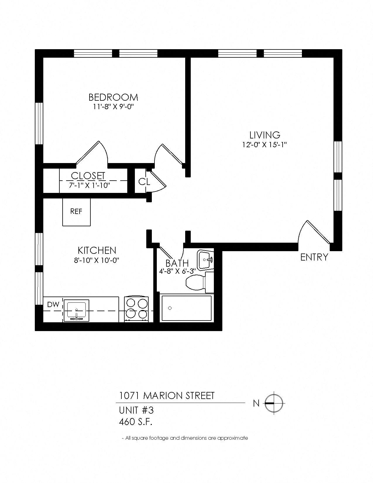 1 bedroom in denver for rent