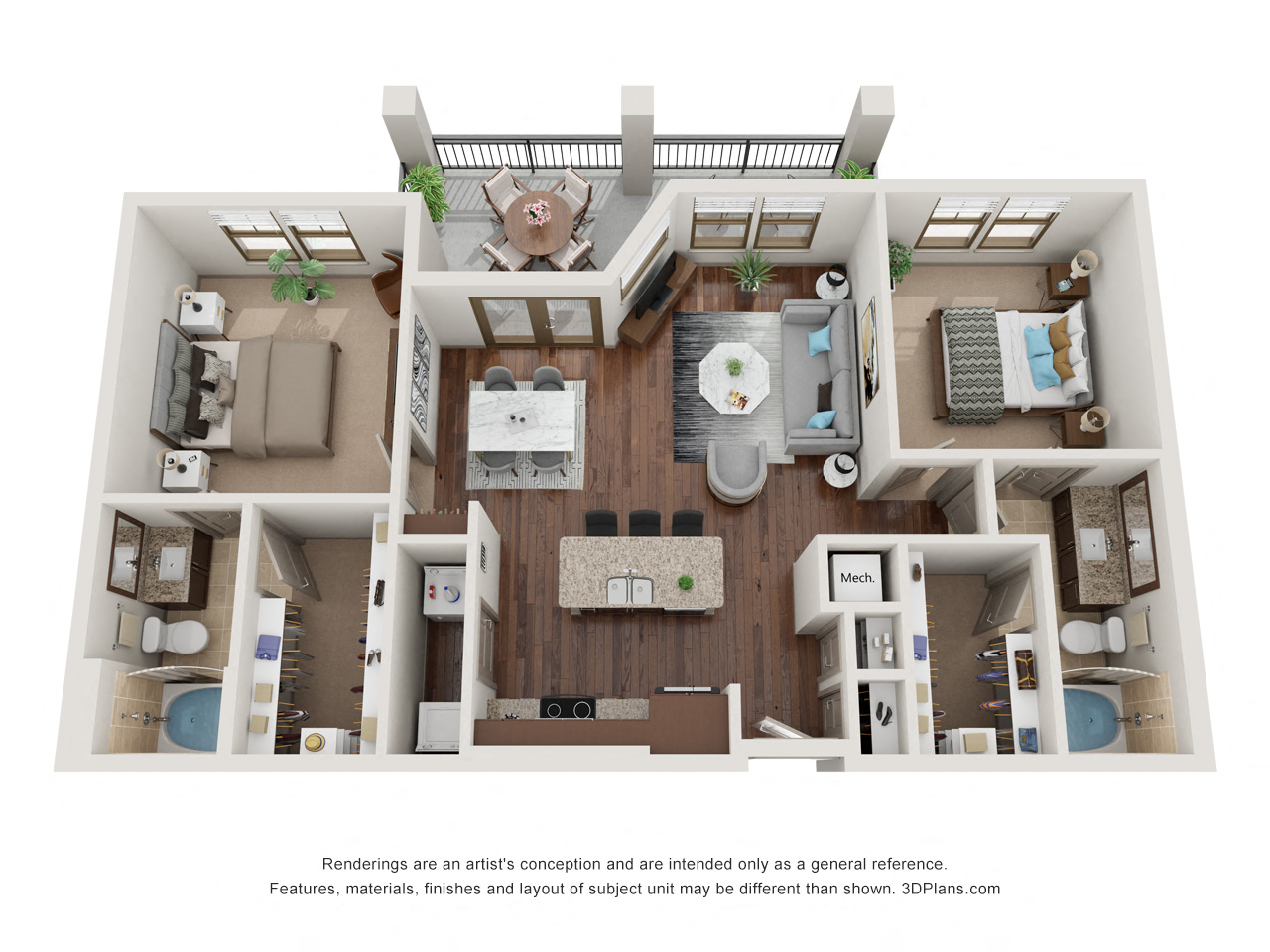 b1 floor plan