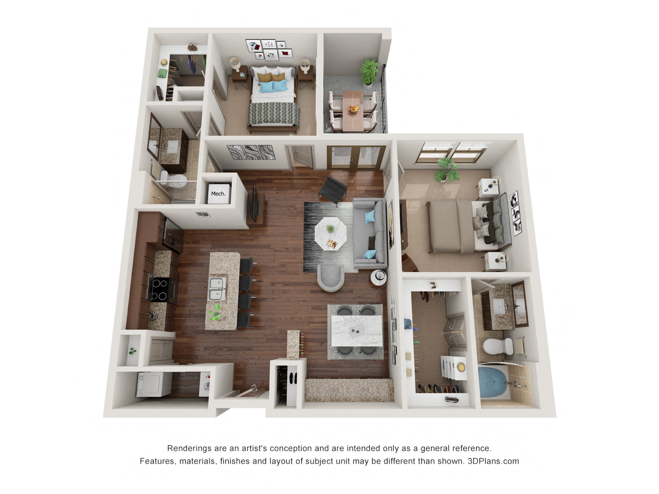 b2 floor plan