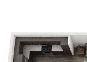 A2 Everlee 3D 1 bedroom floor plan