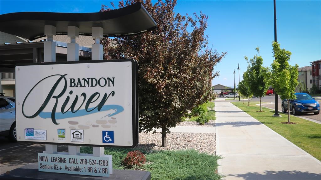 a sign that reads on the side of a street