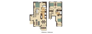 4 Bed 2 Bath
