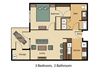 1 Bed 1 Bath