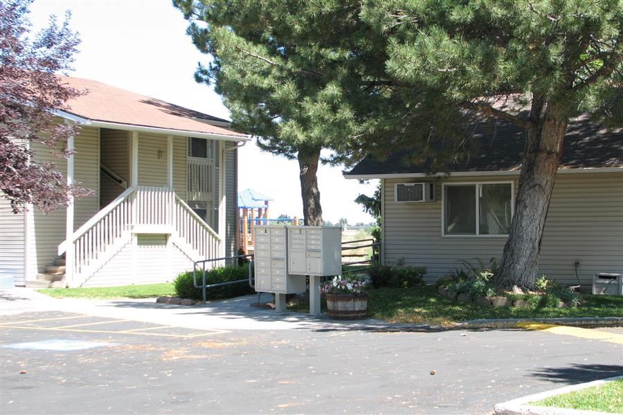 a house with a mailbox in front of it